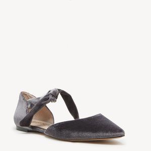 Sole Society Velvet Teena Flat